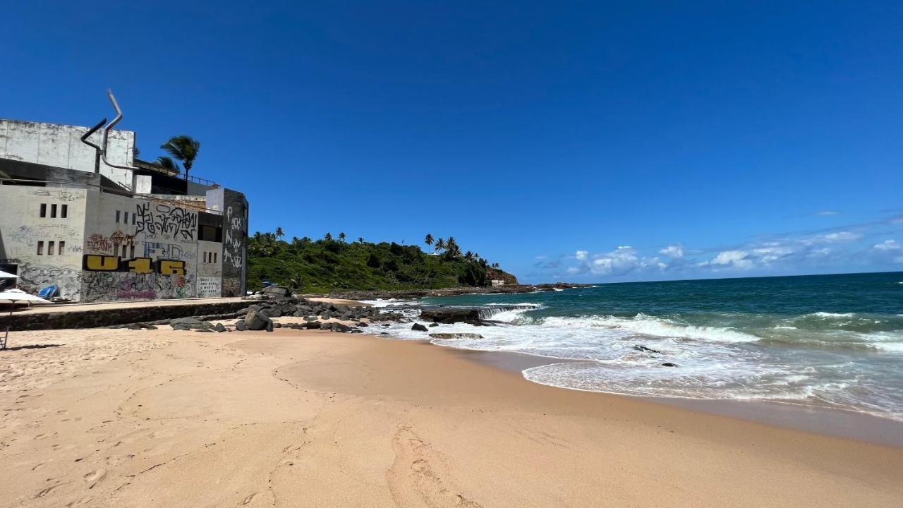 Lindo Vista Mar Na Praia Do Buracao - Rio Vermelho Salvador Exterior foto